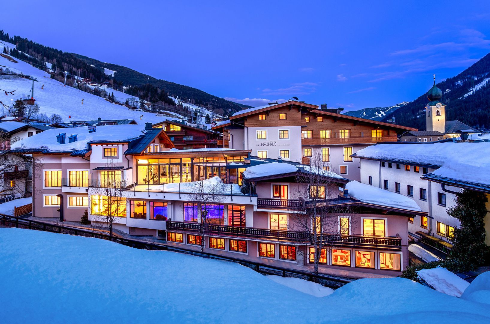 Hotel Das Neuhaus in Saalbach - Hinterglemm günstig buchen / Österreich Hotel Das Neuhaus in Saalbach - Hinterglemm, Hotel Das Neuhaus / Österreich