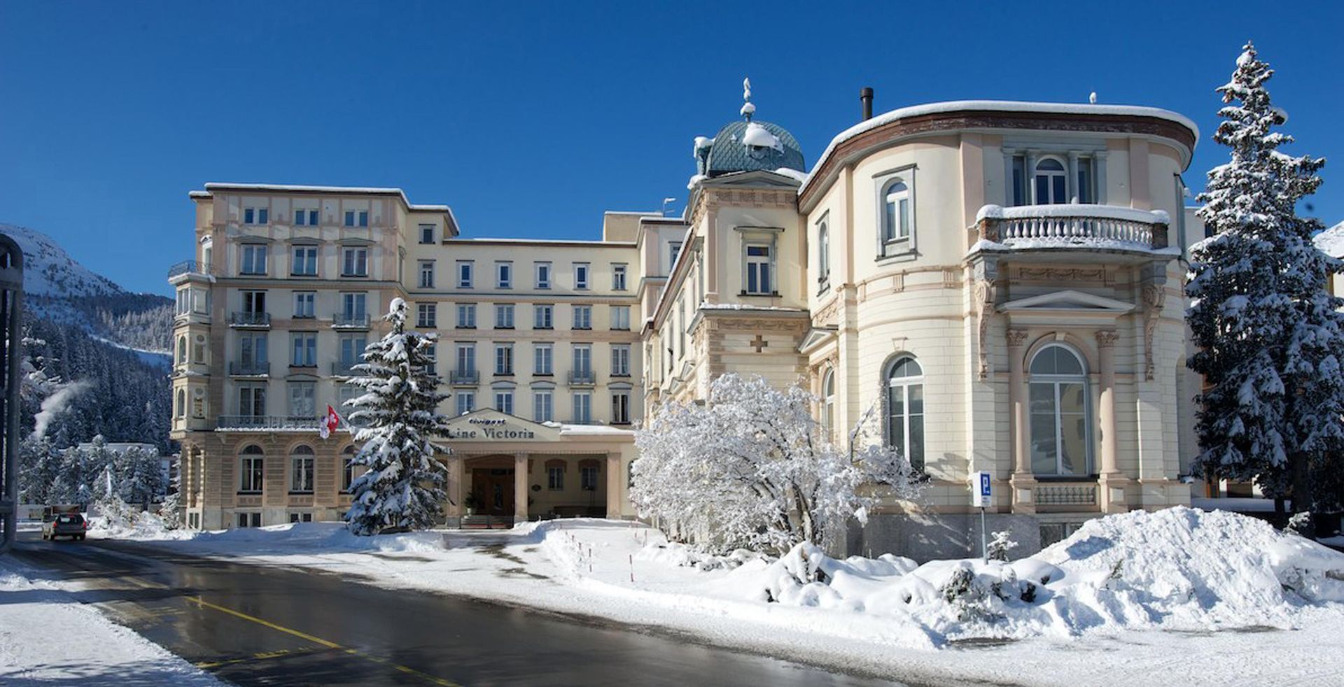 Hotel Reine Victoria in Engadin / St. Moritz, Hotel Reine Victoria / Schweiz