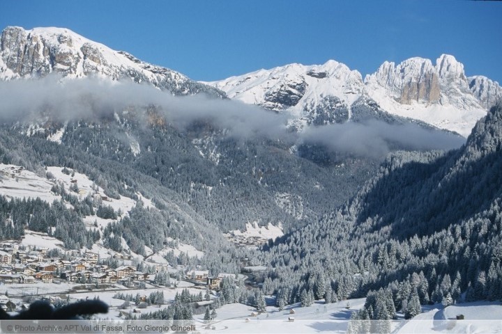 Skigebiet Pozza / Dolomiten Skigebiet Pozza / Dolomiten