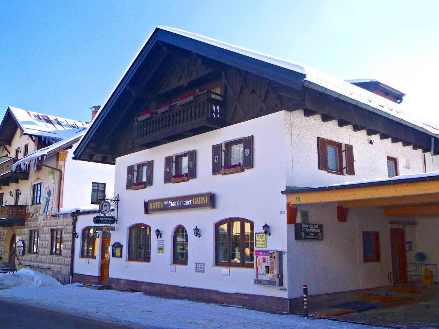 Hotel Zum Franziskaner - Unterkunft in Garmisch-Partenkirchen