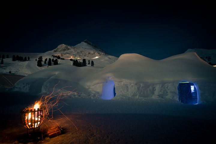 Iglu Village frei / Kühtai-Skiregion Österreich Skipass