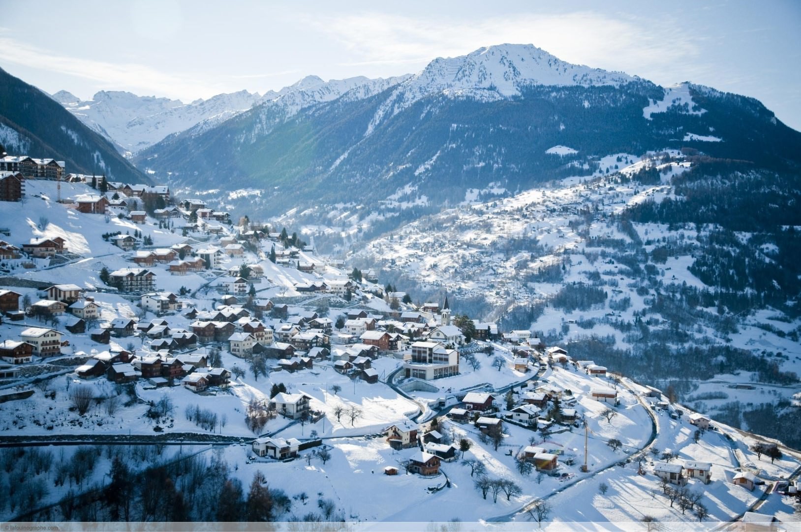 Skigebiet Les 4 Vallées (Schweiz) Skigebiet Les 4 Vallées (Schweiz)