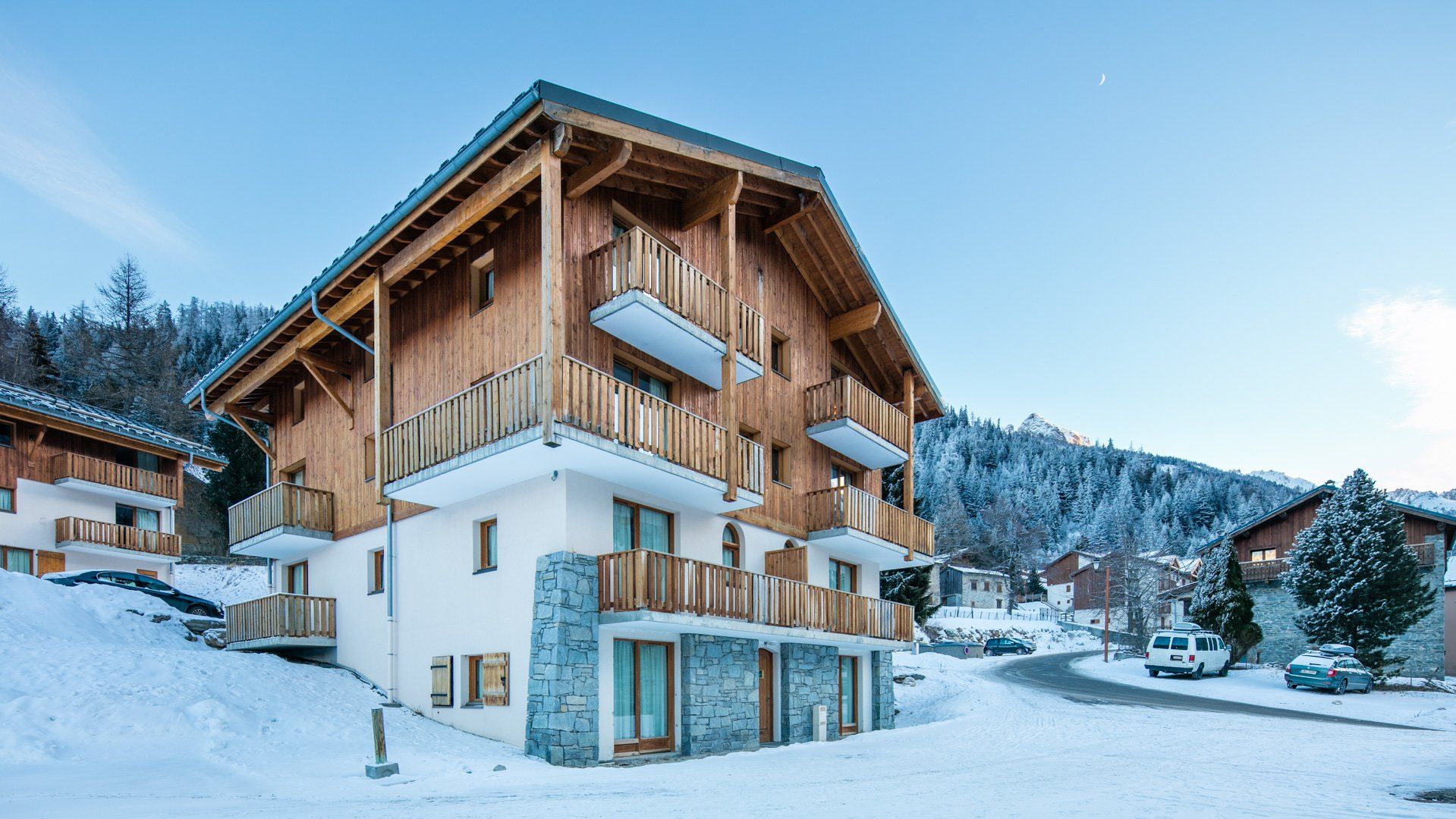 Chalets de la Ramoure in Valfréjus / Val Cenis / La Norma, Chalets de la Ramoure / Frankreich