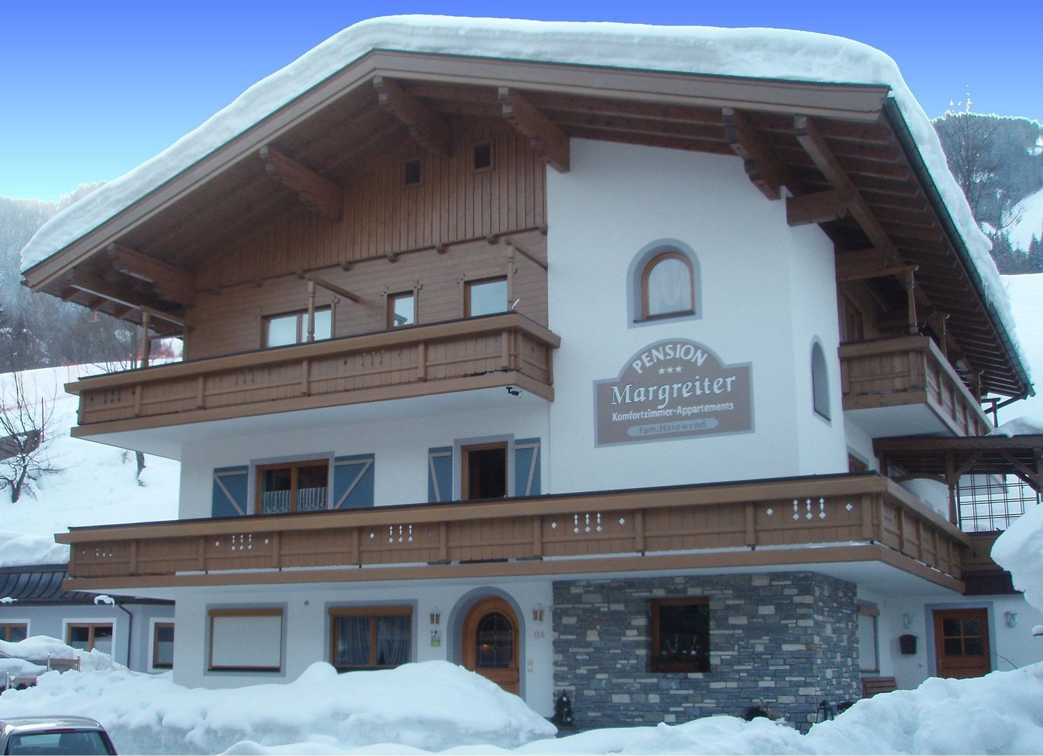 Die Pension Margreiter in Saalbach - Hinterglemm, Die Pension Margreiter / Österreich