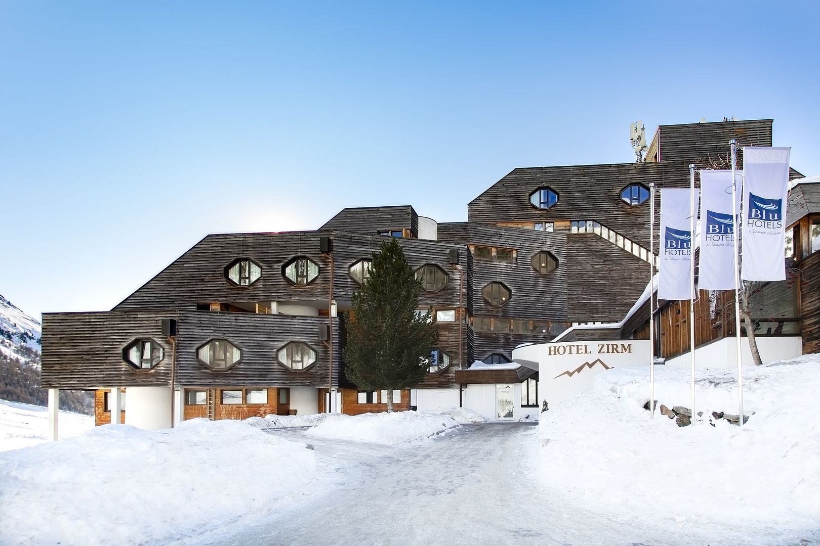 Blu Hotel Senales Zirm - Cristal - Unterkunft in Schnalstal-Suedtirol