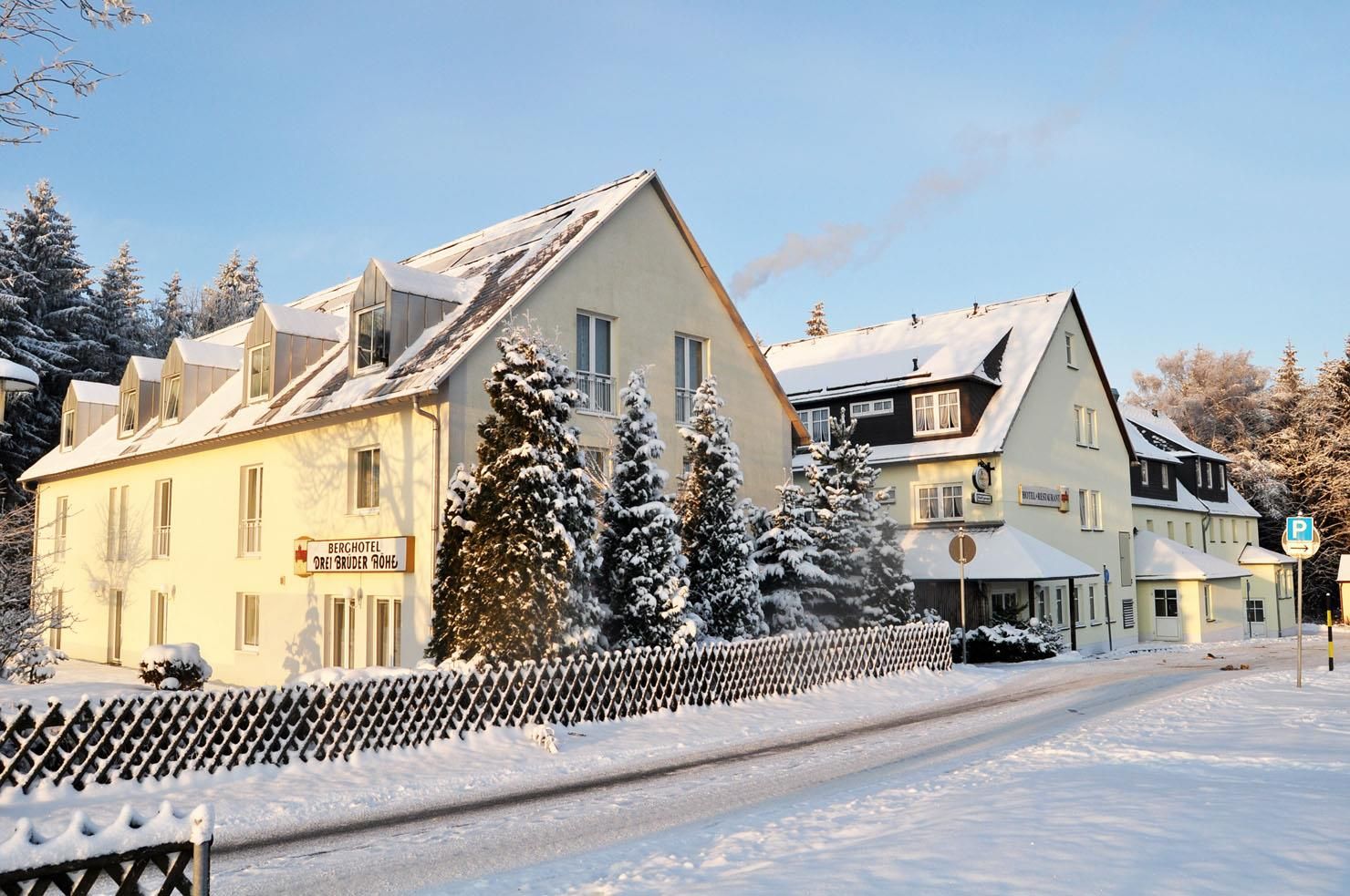 Hotel Drei Brüder Höhe Marienberg in Erzgebirge, Hotel Drei Brüder Höhe Marienberg / Deutschland