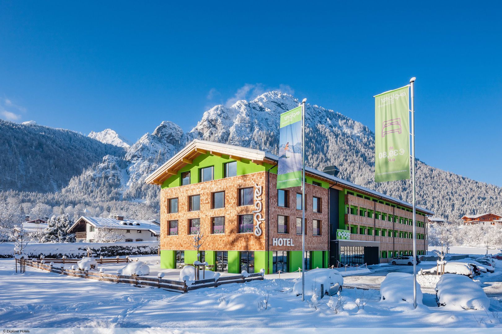 Explorer Hotel Ötztal in Sautens (Ötztal) günstig buchen / Österreich Explorer Hotel Ötztal in Sautens (Ötztal), Explorer Hotel Ötztal / Österreich