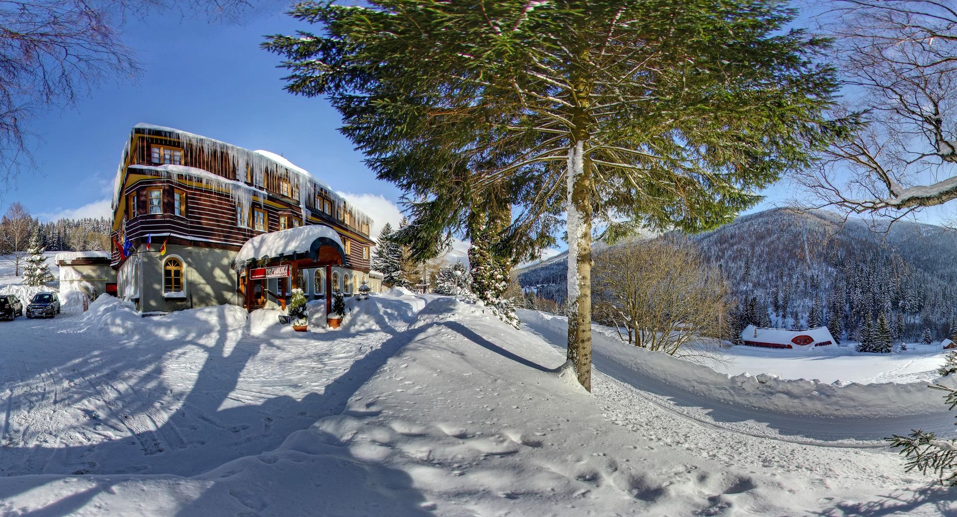 Hotel Alpský in Spindlermühle, Hotel Alpský / Tschechien