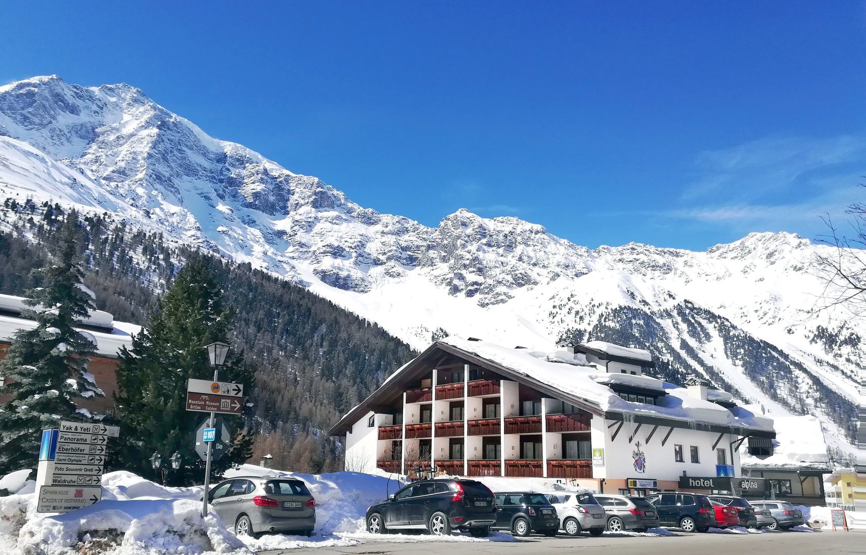 Hotel Alpina Mountain Resort in Stilfser Joch - Ortler, Hotel Alpina Mountain Resort / Italien