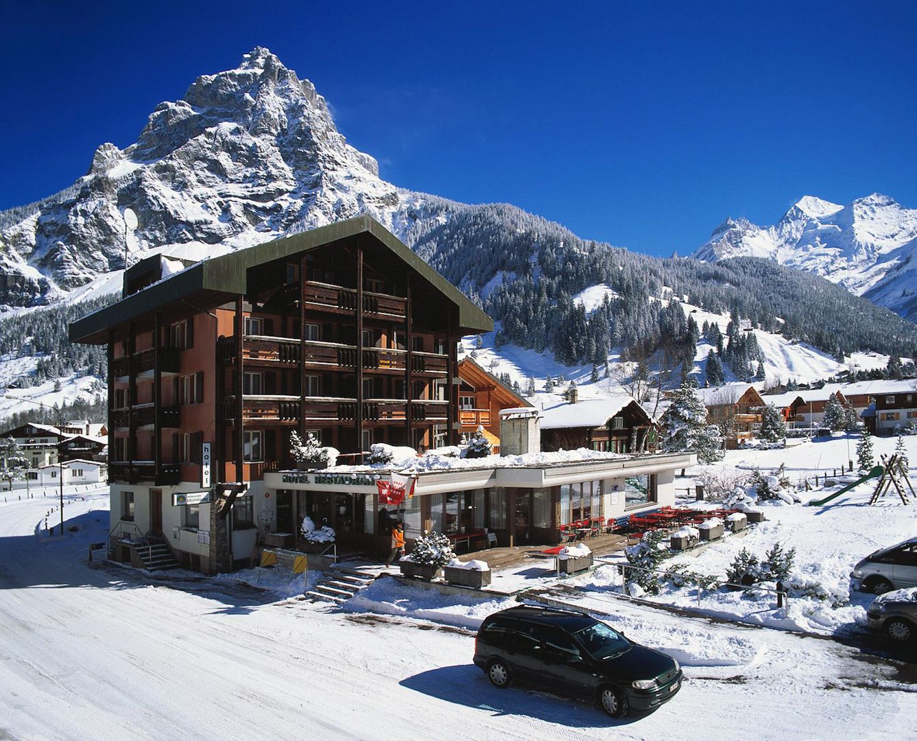 Hotel Blümlisalp in Kandersteg, Hotel Blümlisalp / Schweiz