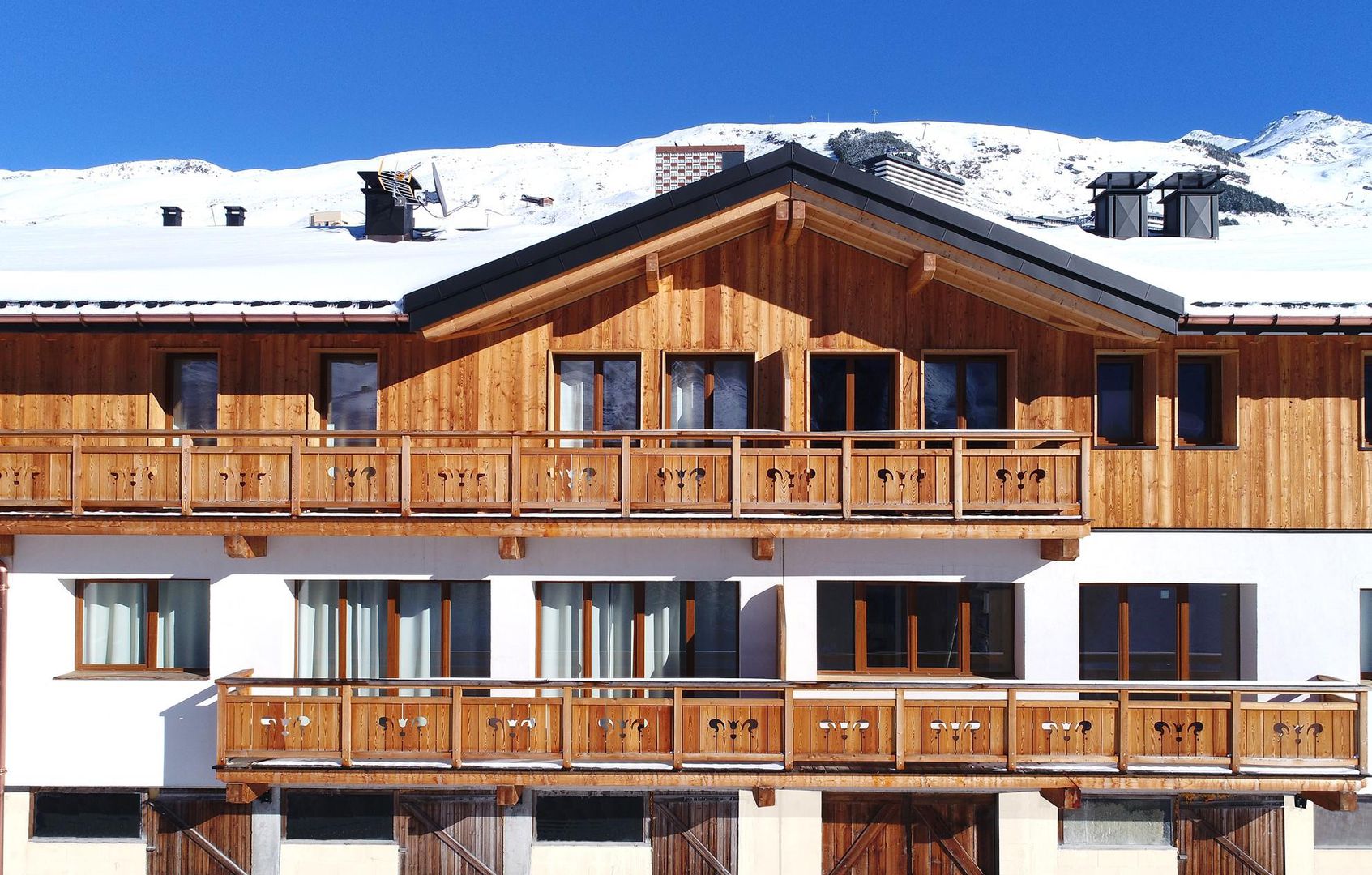 Chalet De Marie - Unterkunft in Les-Menuires