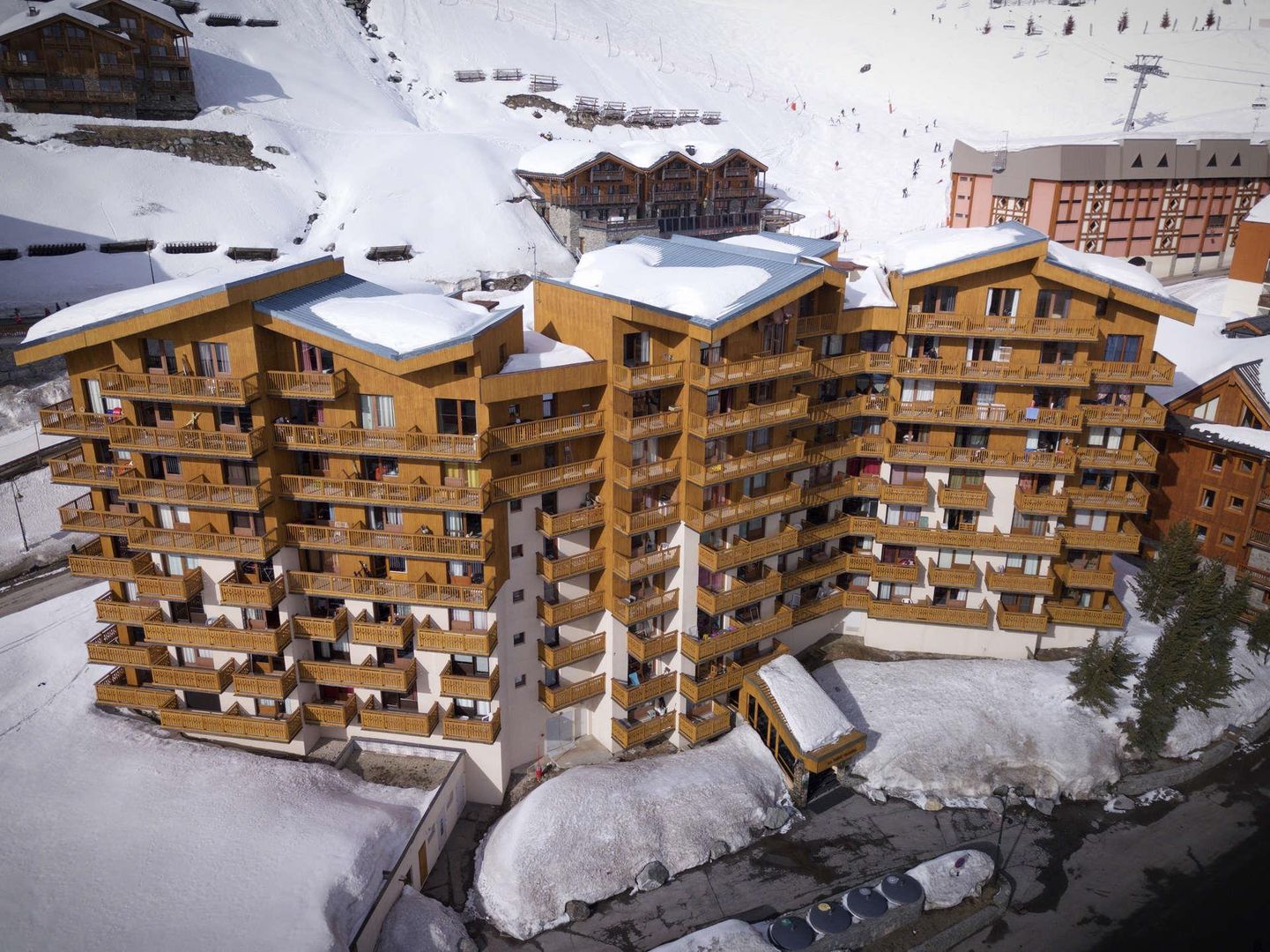 Résidence Roche Blanche - Unterkunft in Val-Thorens-Les-Trois-Vallees