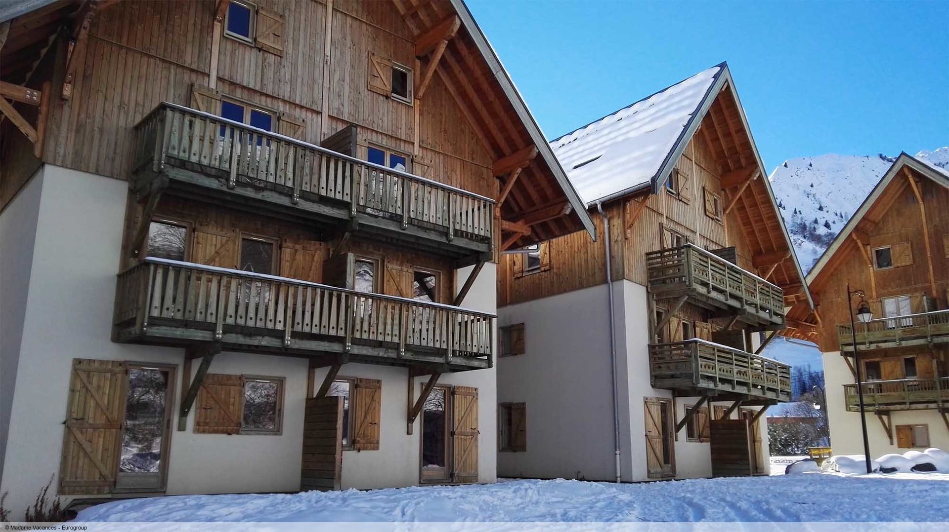 Résidence Les Fermes de St. Sorlin - Unterkunft in Les-Sybelles