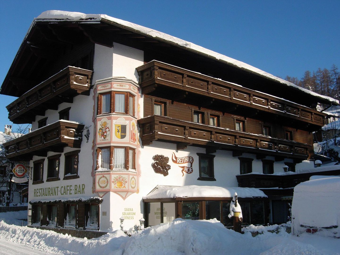 Hotel Reitherhof in Seefeld in Tirol, Hotel Reitherhof / Österreich