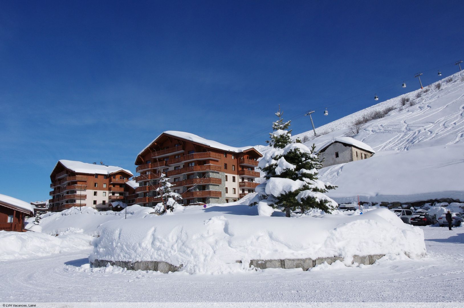 Les Chalets de l'Adonis in Les Menuires, Les Chalets de l'Adonis / Frankreich