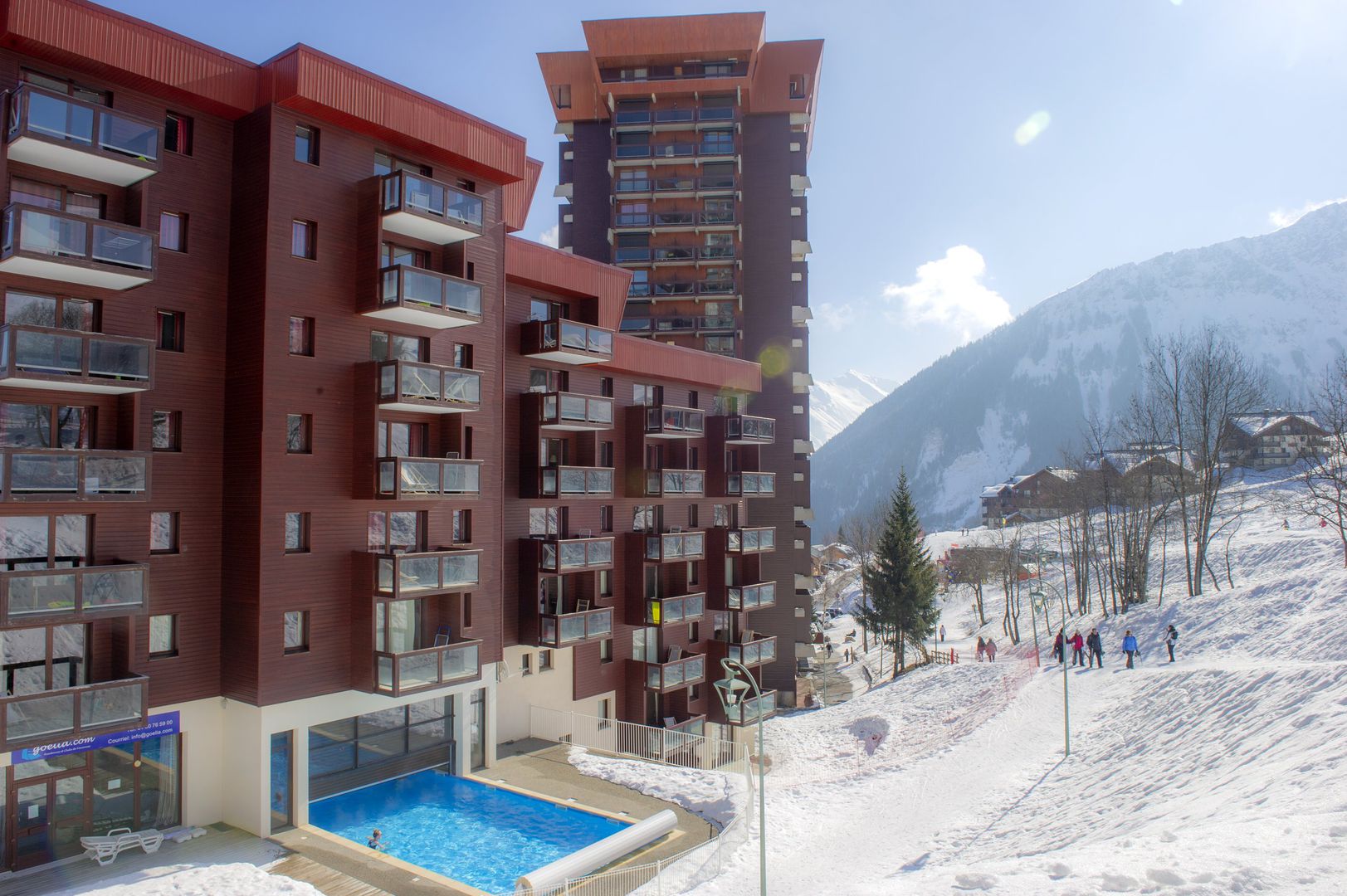 Résidence Les Terrasses du Corbier in Les Sybelles, Résidence Les Terrasses du Corbier / Frankreich