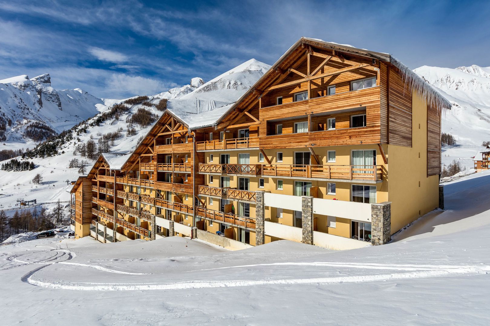 Résidence Les Cimes du Val d'Allos II in Val d'Allos (Pra Loup) günstig buchen / Frankreich Résidence Les Cimes du Val d'Allos II in Val d'Allos (Pra Loup), Résidence Les Cimes du Val d'Allos II / Frankreich