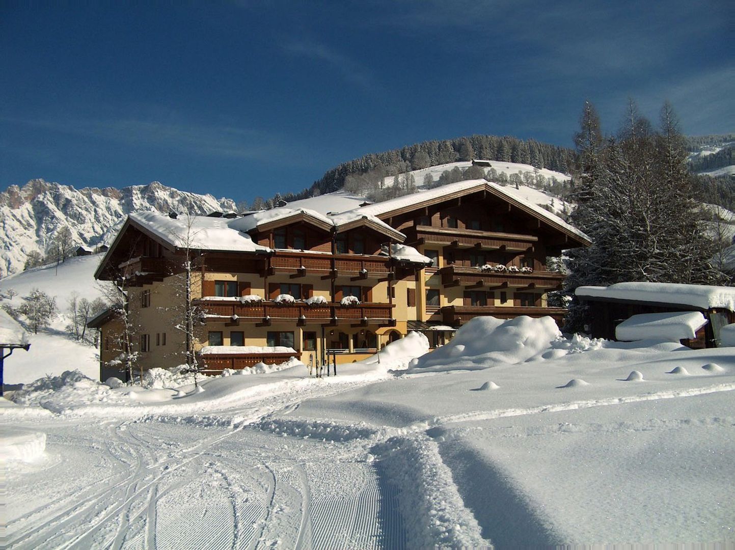 Hotel Sportalm Hintermoos in Maria Alm, Hotel Sportalm Hintermoos / Österreich