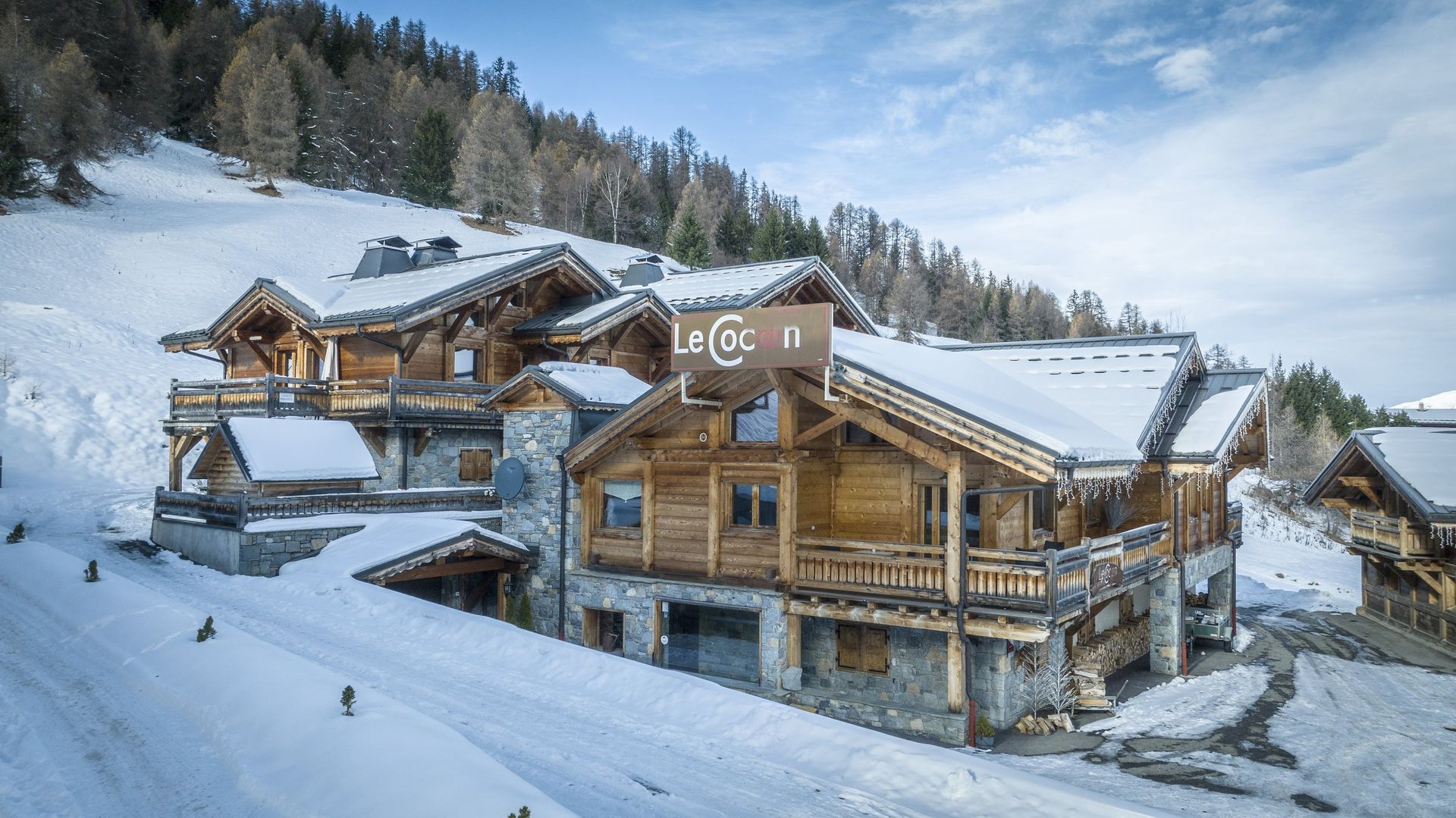 Chalet de Cocoon in La Plagne, Chalet de Cocoon / Frankreich