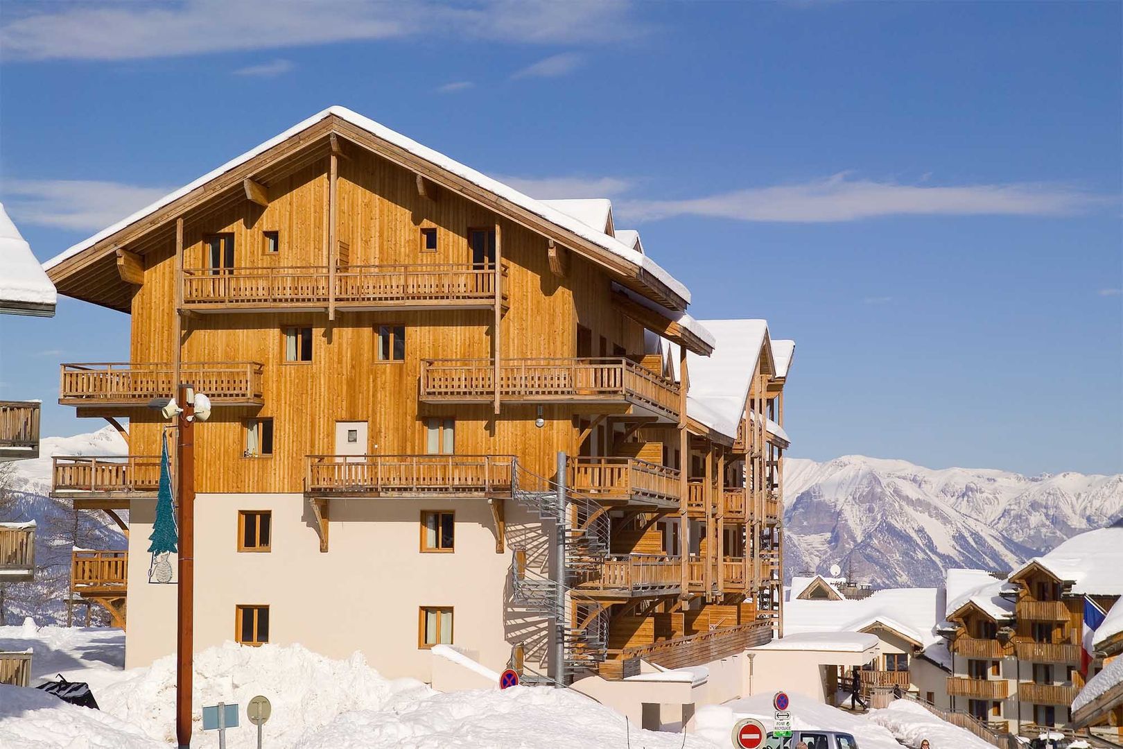 Résidence Les Balcons des Airelles - Unterkunft in Les-Orres
