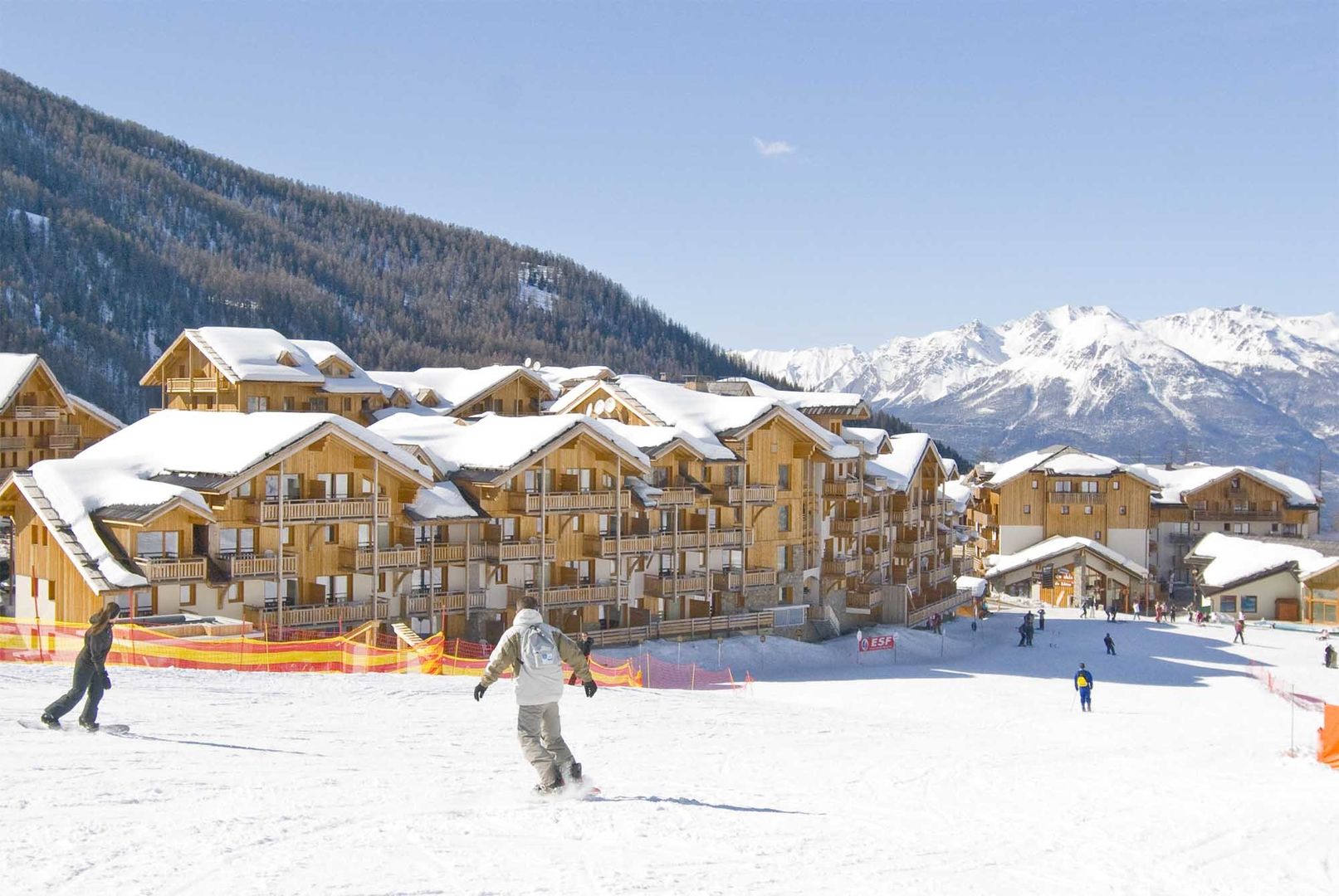 Résidence Le Parc des Airelles - Unterkunft in Les-Orres