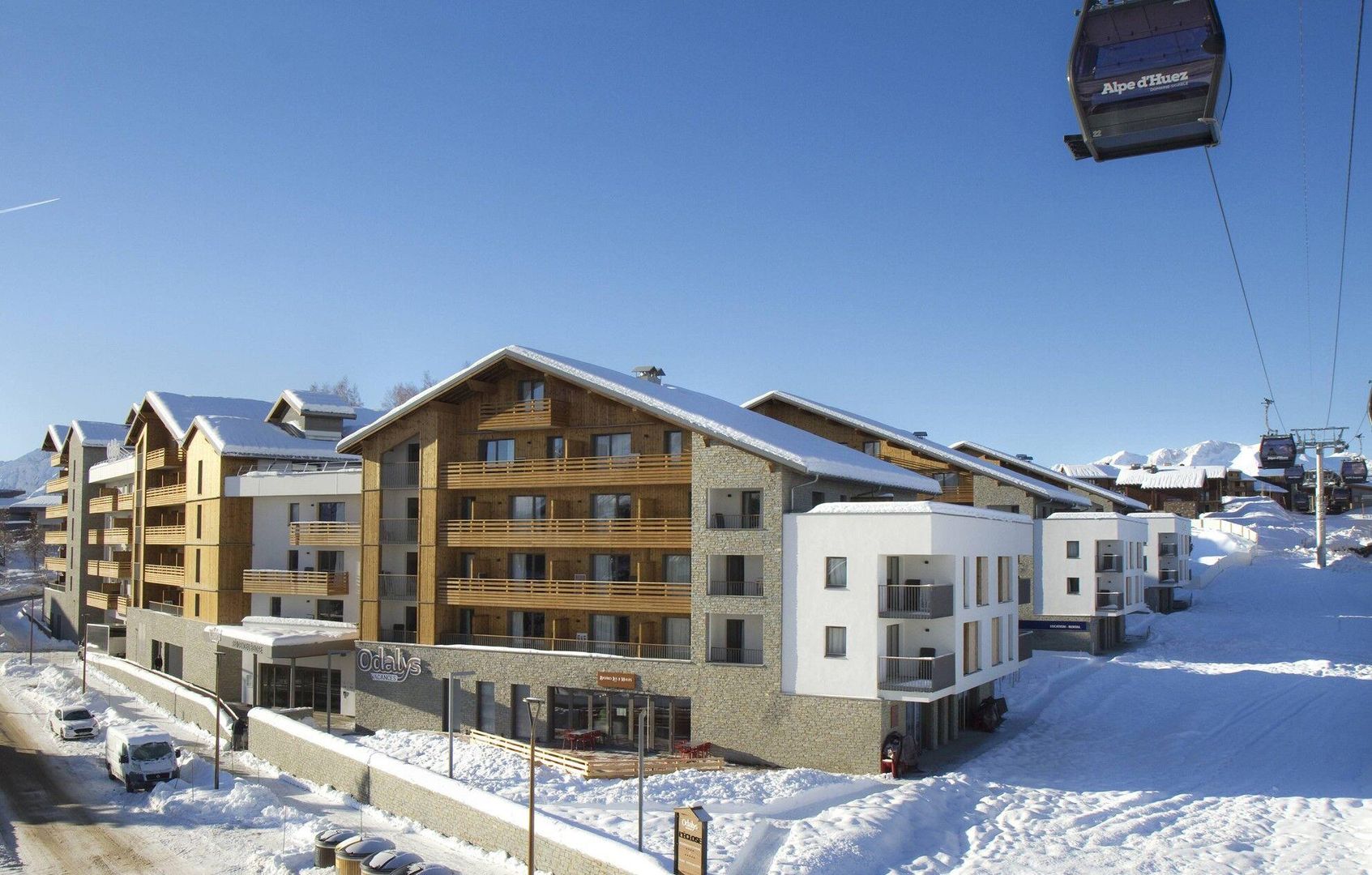 Apparthotel L'Eclose - Unterkunft in Alpe-d-Huez-Vaujany