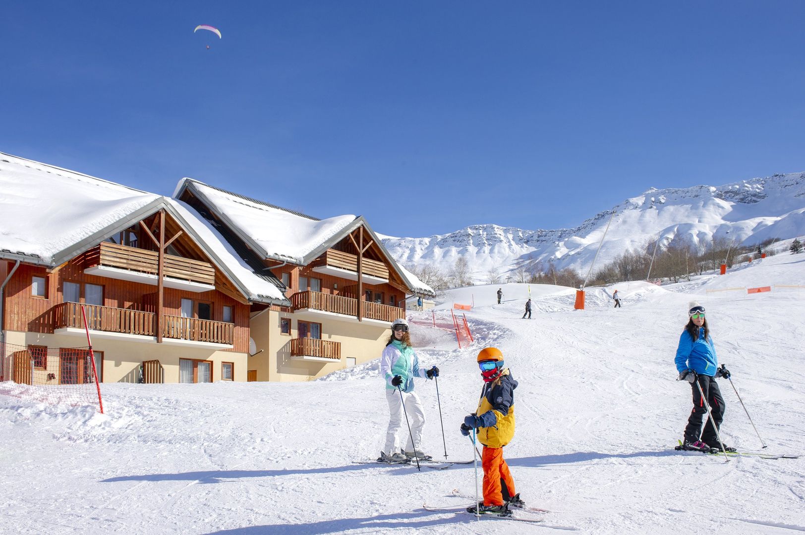 Résidence Le Rond Point des Pistes - Unterkunft in St-Francois-Longchamp