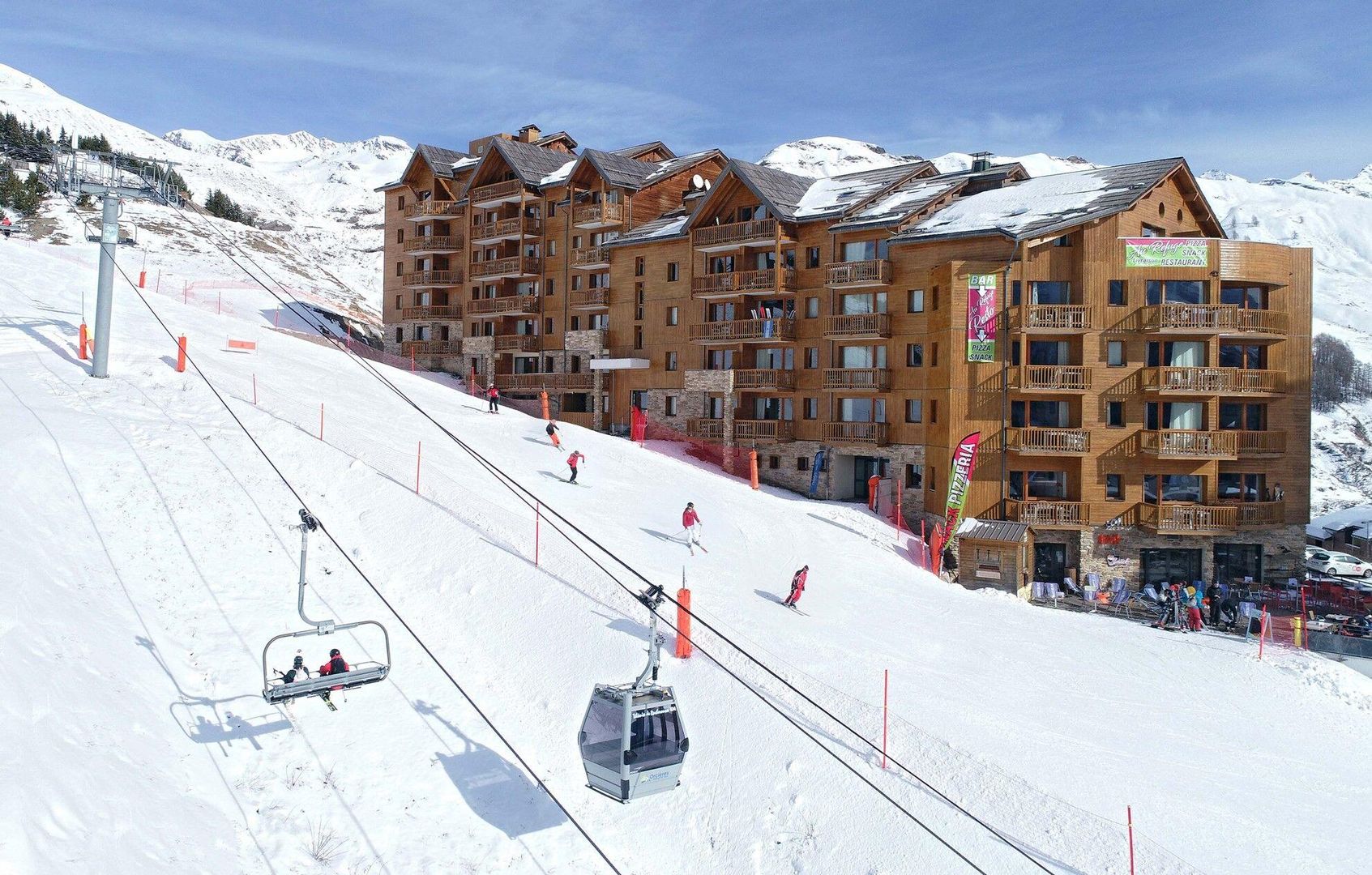 Résidence Rochebrune Le Vallon - Unterkunft in Orcieres-Merlette