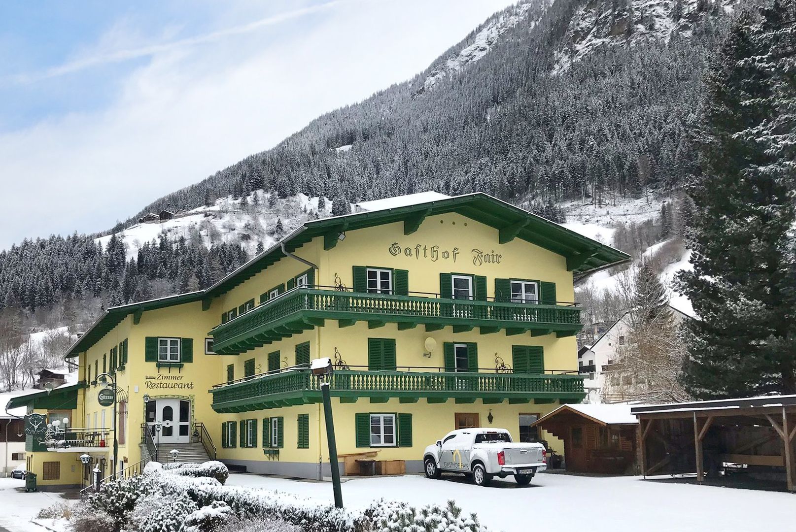 Gasthof Fair in Heiligenblut am Großglockner, Gasthof Fair / Österreich