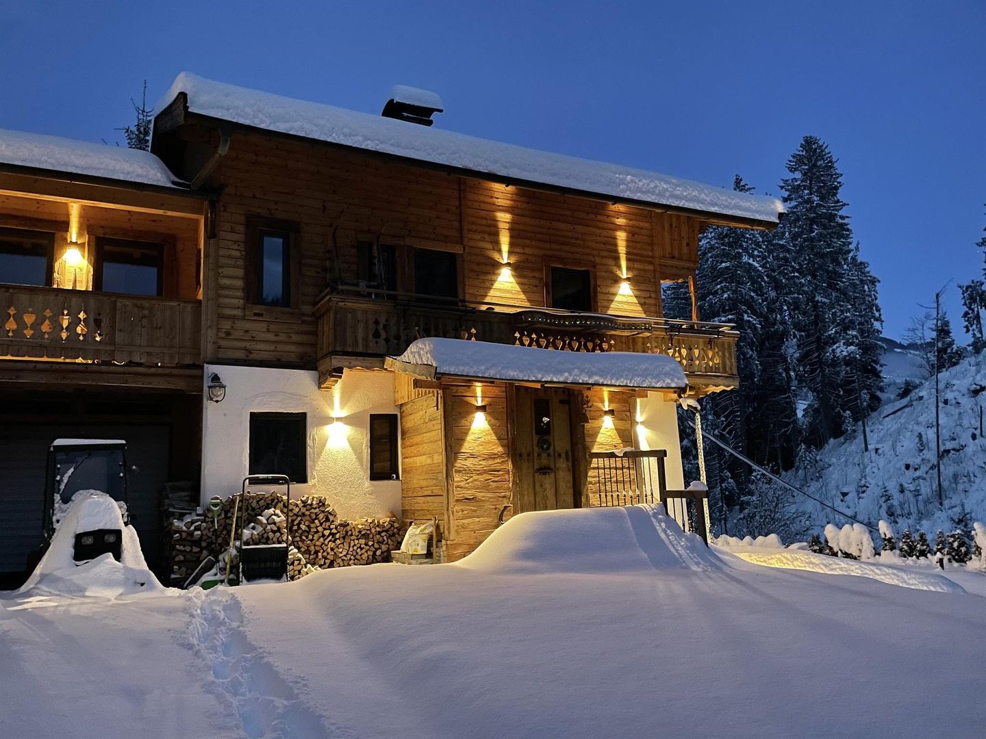 Chalet Schönbacher Hof - Unterkunft in St-Jakob-im-Defereggental