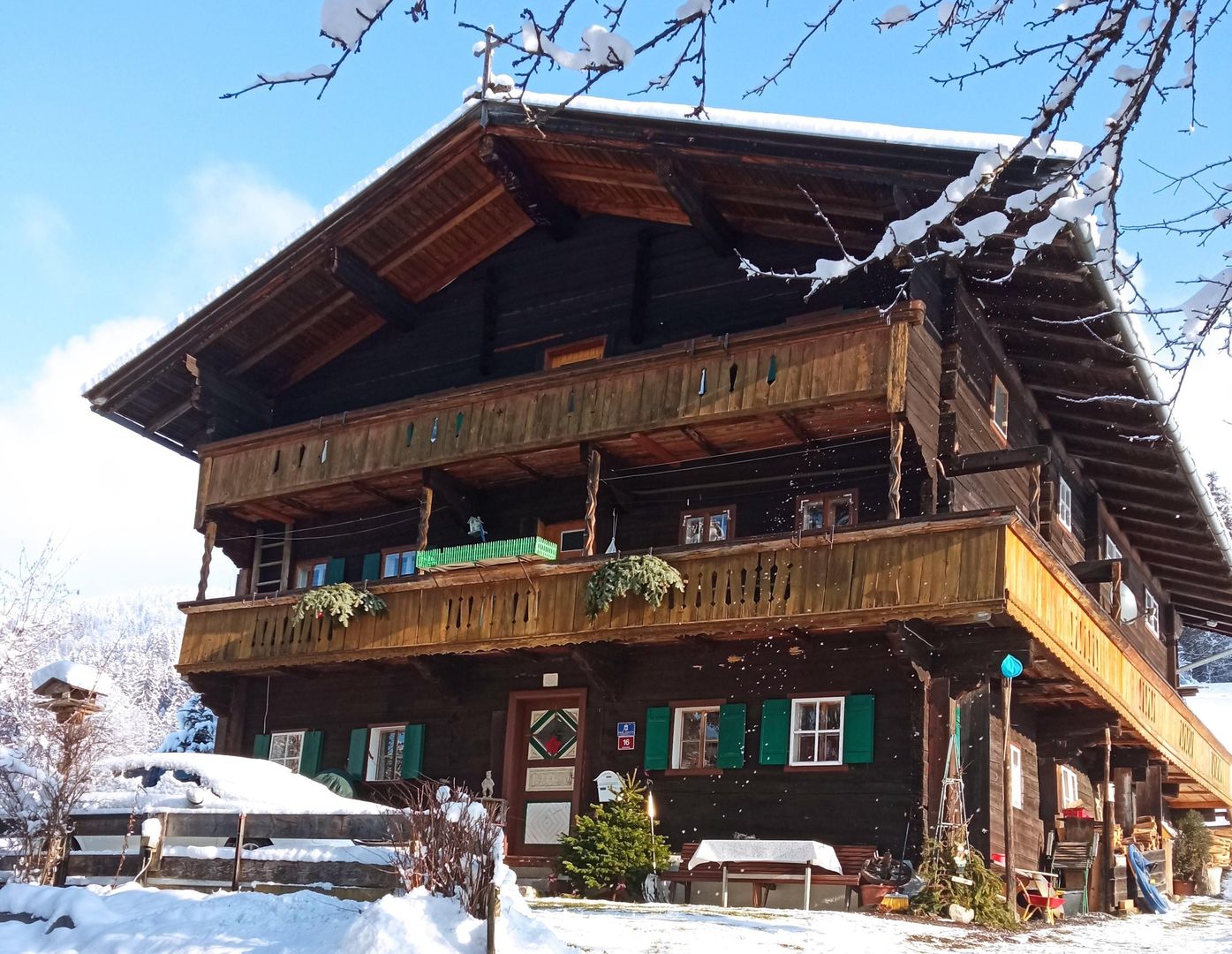 Ferienwohnung Oberlehen - Unterkunft in St-Jakob-im-Defereggental