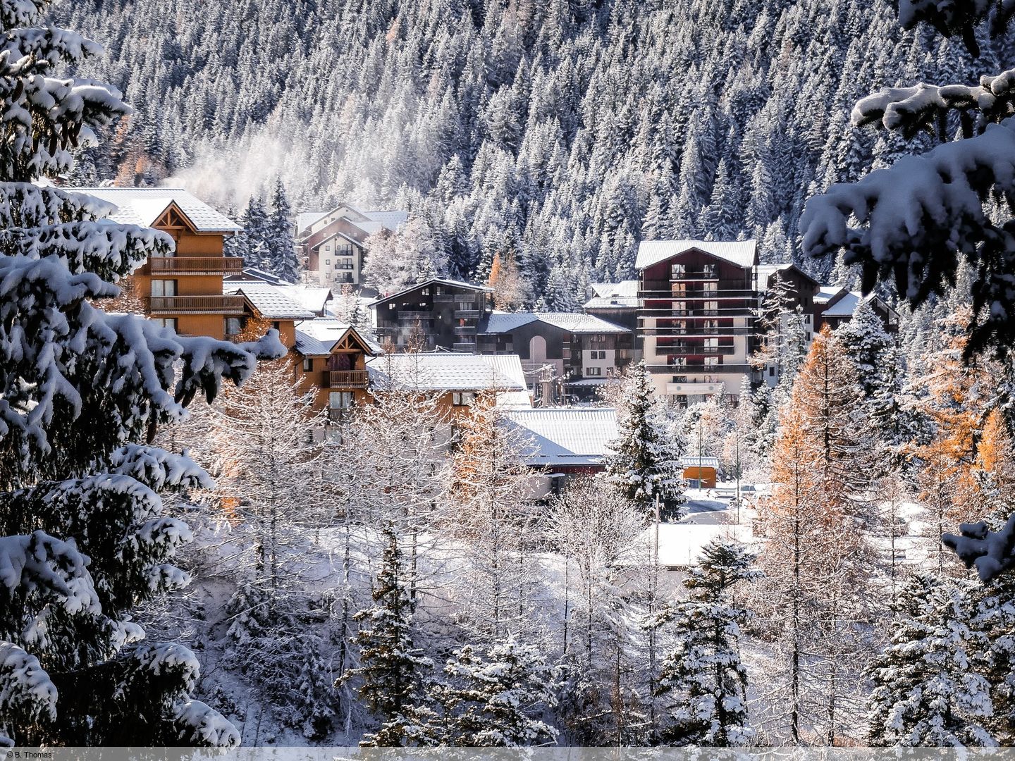 Skigebiet Valfrejus Skigebiet Valfrejus