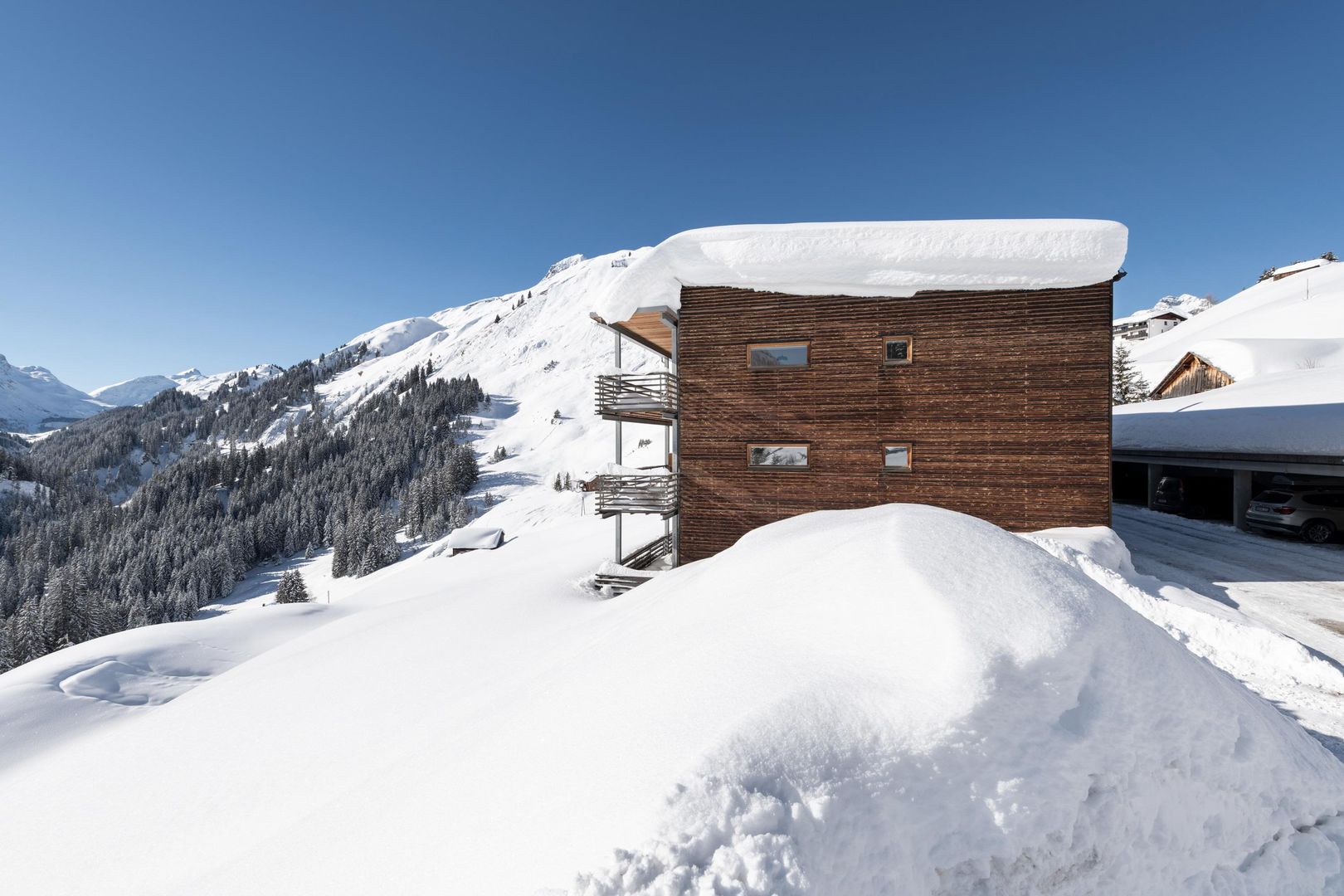 Appartementhaus Lechblick - Unterkunft in Warth-Schroecken