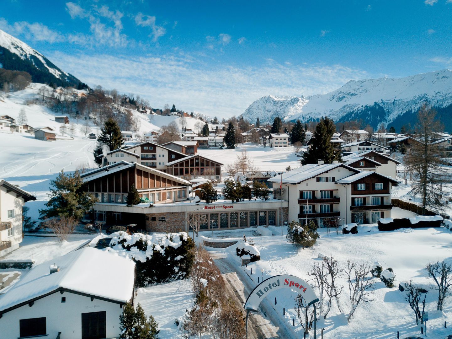 Hotel Sport Klosters in Davos, Hotel Sport Klosters / Schweiz
