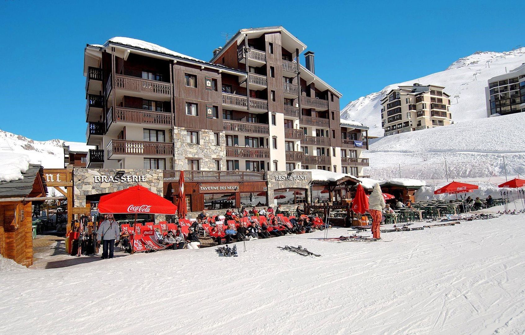 Résidence Le Rond Point des Pistes in Tignes, Résidence Le Rond Point des Pistes / Frankreich