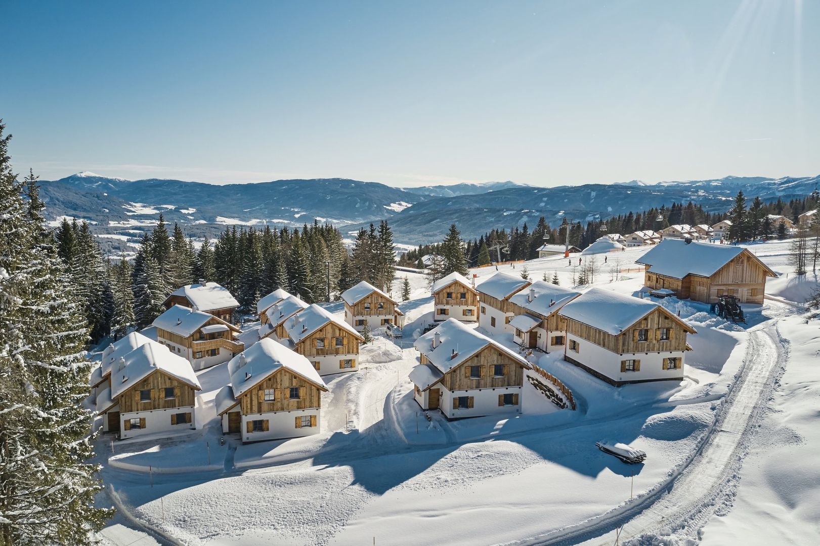 Almdorf Omlach in Lungau, Almdorf Omlach / Österreich