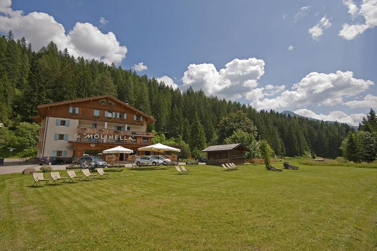 Hotel La Molinella in Fassatal (Dolomiten), Hotel La Molinella / Italien