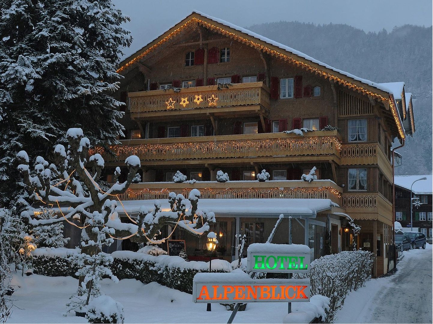 Hotel Alpenblick in Interlaken, Hotel Alpenblick / Schweiz
