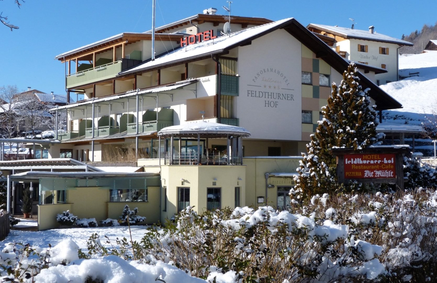 Panorama Wellnesshotel Feldthurnerhof (Feldthurns) in Brixen (Eisacktal) günstig buchen / Italien Panorama Wellnesshotel Feldthurnerhof (Feldthurns) in Brixen (Eisacktal), Panorama Wellnesshotel Feldthurnerhof (Feldthurns) / Italien