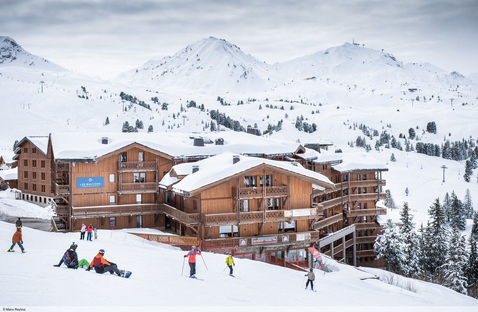 Les Balcons de Belle Plagne - Unterkunft in La-Plagne