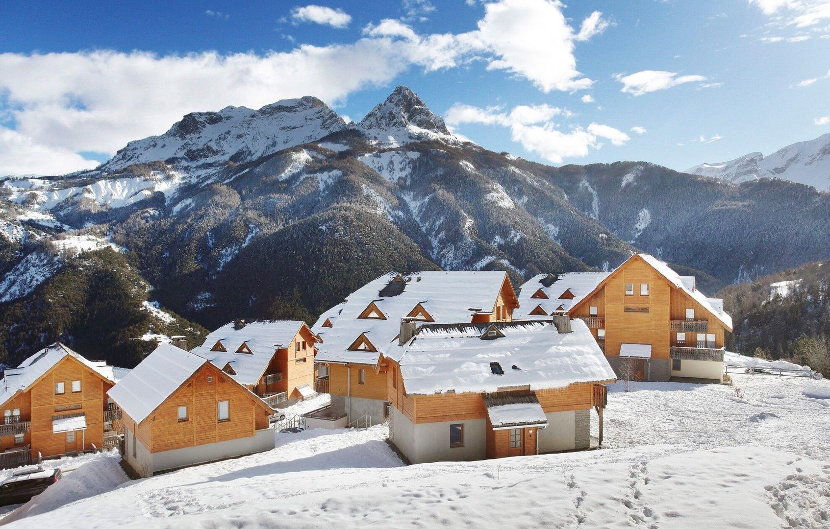 Résidence Le Village de Praroustan - Unterkunft in Val-d-Allos-Pra-Loup