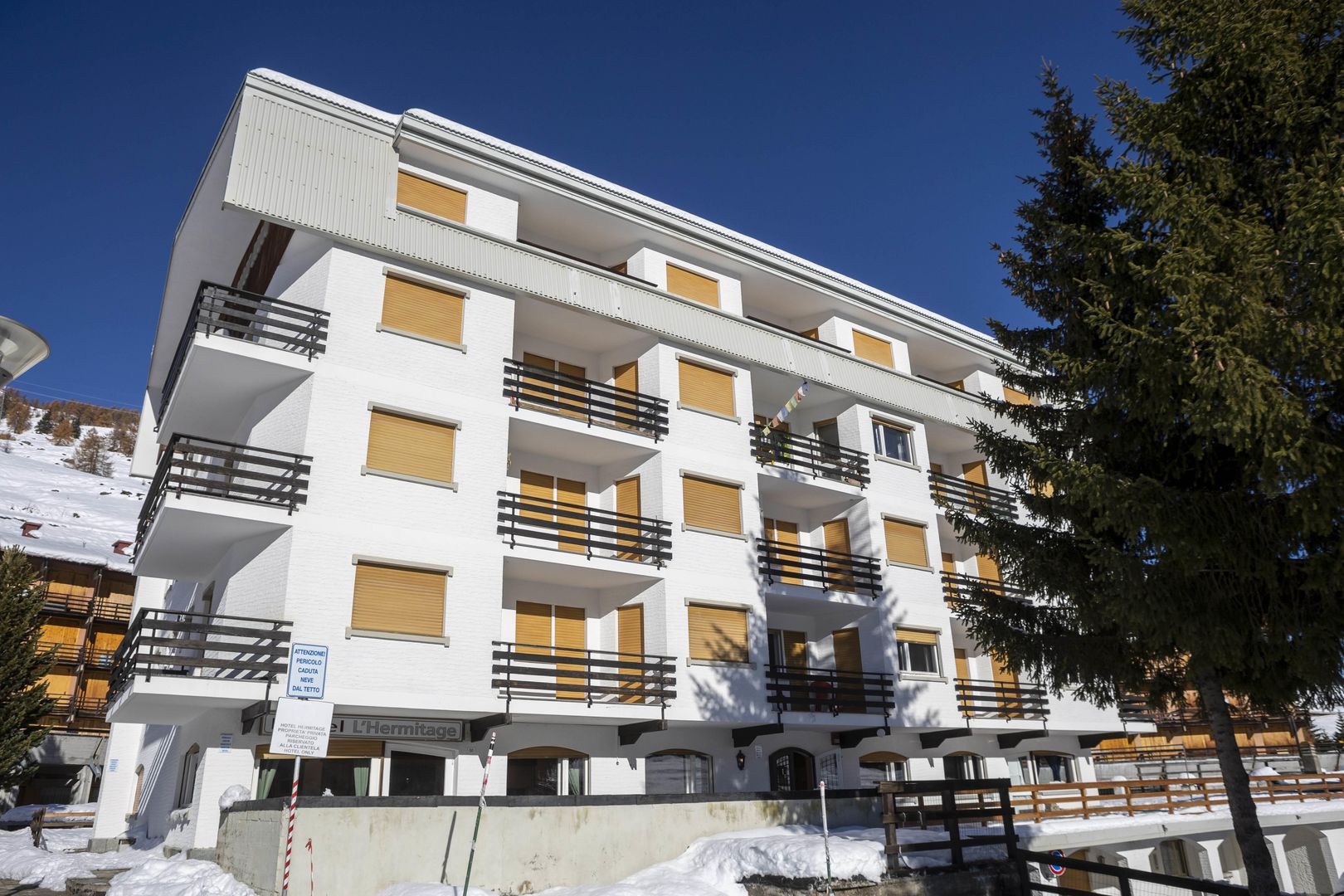 Hotel Hermitage in Sestriere, Hotel Hermitage / Italien