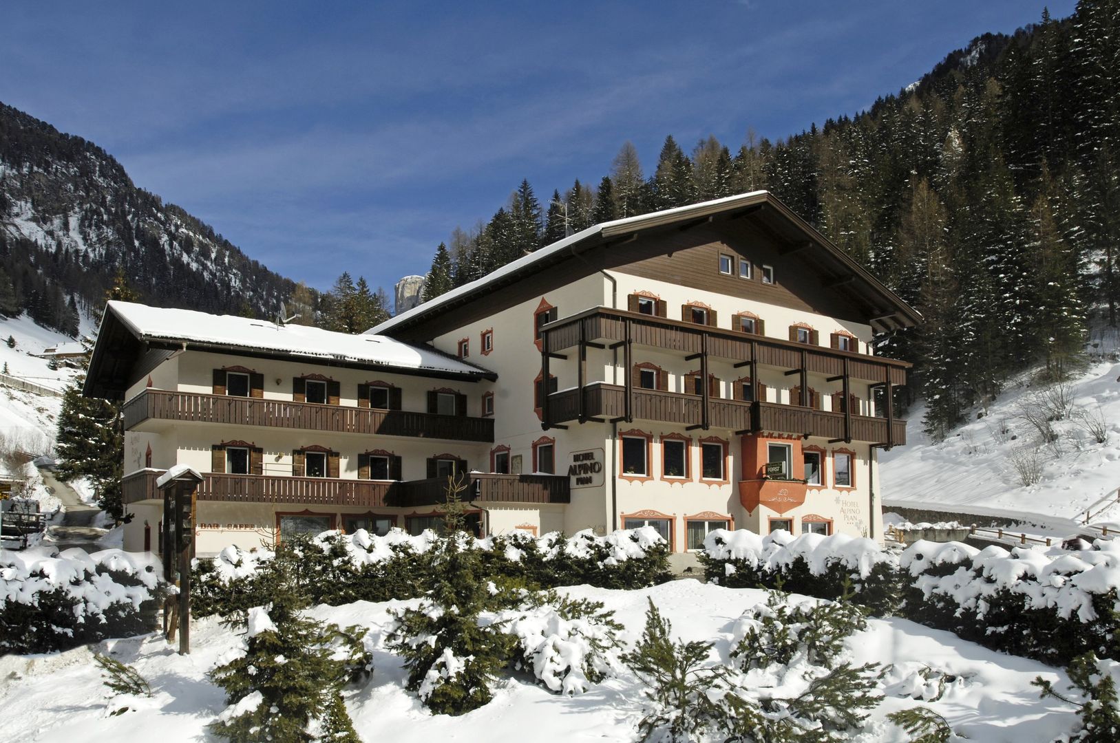 Hotel Alpino Plan in Wolkenstein günstig buchen / Italien Hotel Alpino Plan in Wolkenstein, Hotel Alpino Plan / Italien