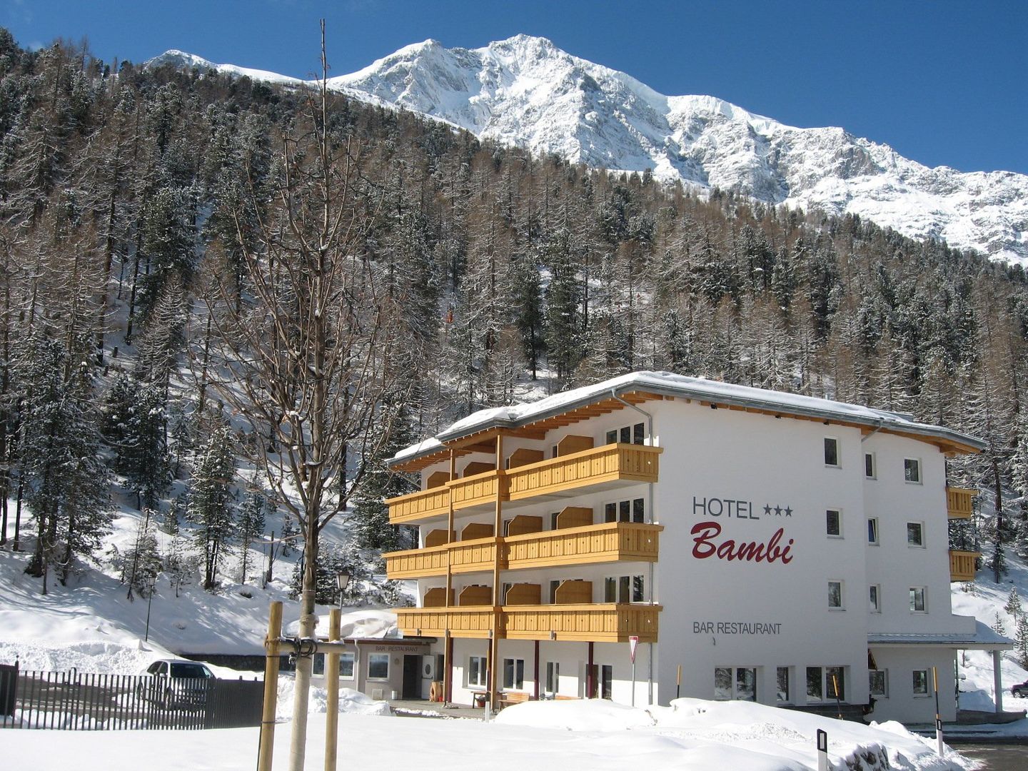 Hotel Bambi am Park in Stilfser Joch - Ortler, Hotel Bambi am Park / Italien