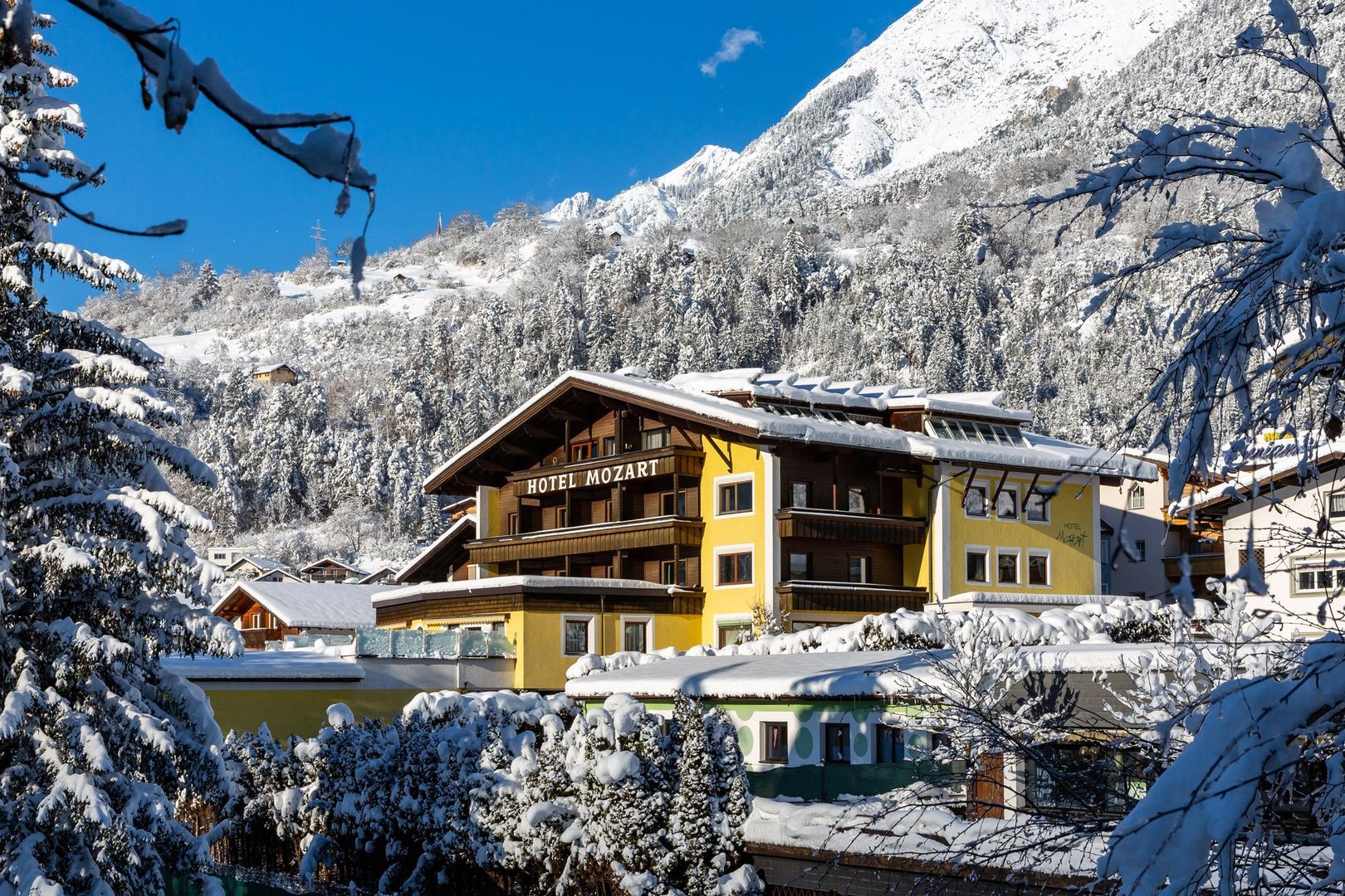 Hotel Mozart in Landeck günstig buchen / Österreich Hotel Mozart in Landeck, Hotel Mozart / Österreich