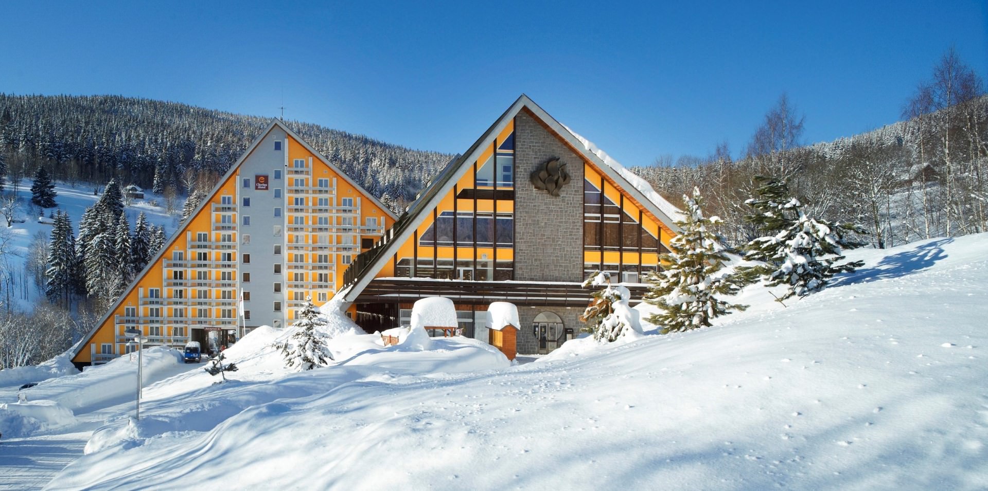 Clarion Hotel Špindlerův Mlýn in Spindlermühle günstig buchen / Tschechien Clarion Hotel Špindlerův Mlýn in Spindlermühle, Clarion Hotel Špindlerův Mlýn / Tschechien