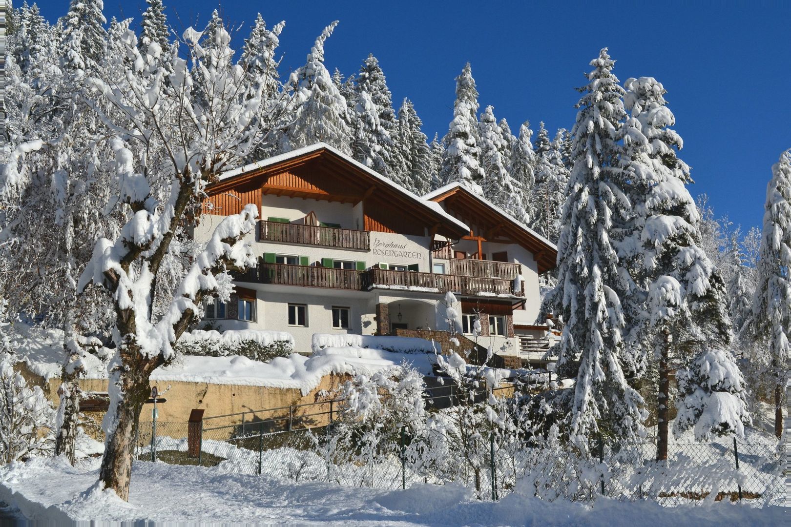 Hotel Berghaus Rosengarten - Unterkunft in Bozen