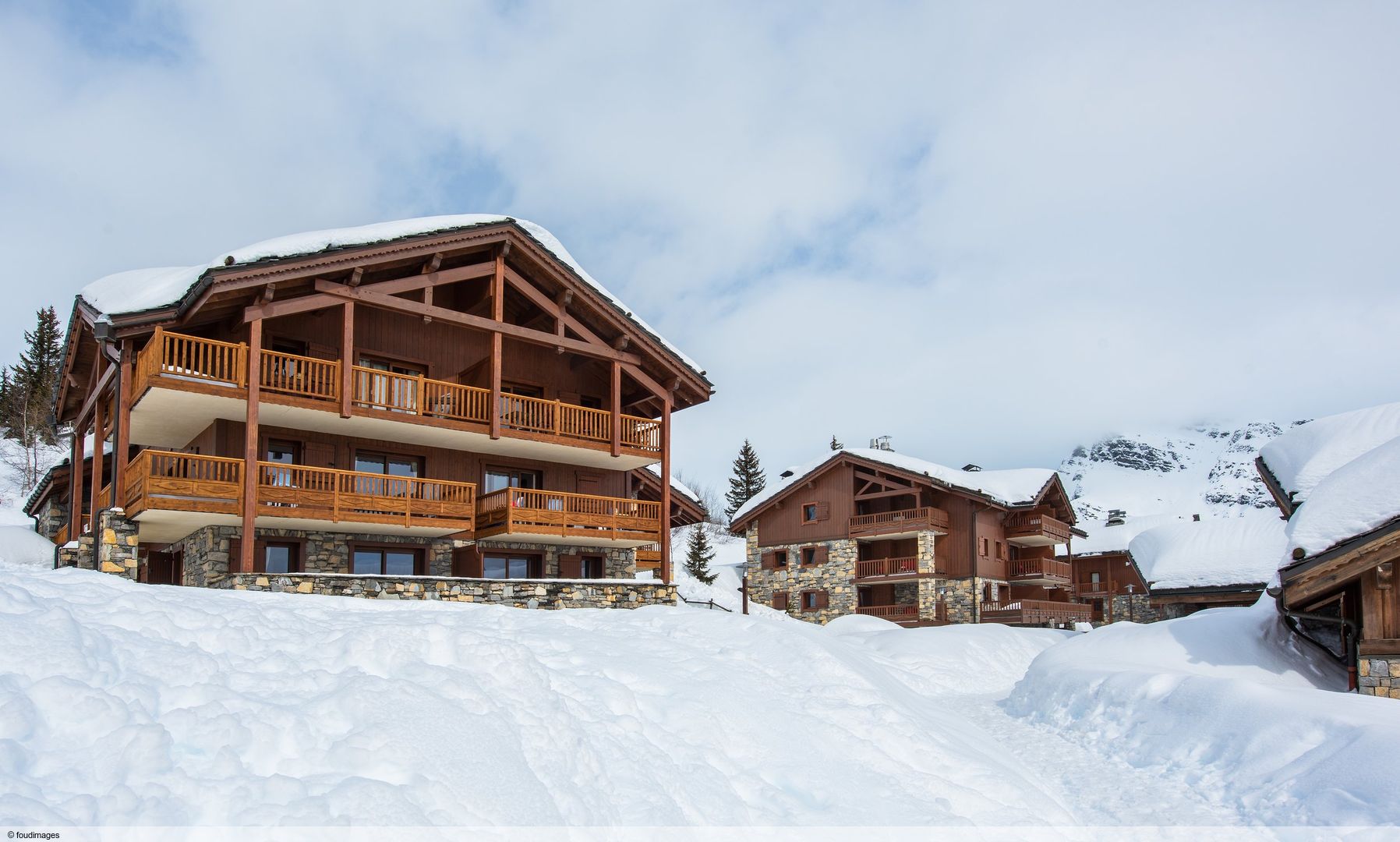 Résidence Les Cimes Blanches - Unterkunft in La-Rosiere