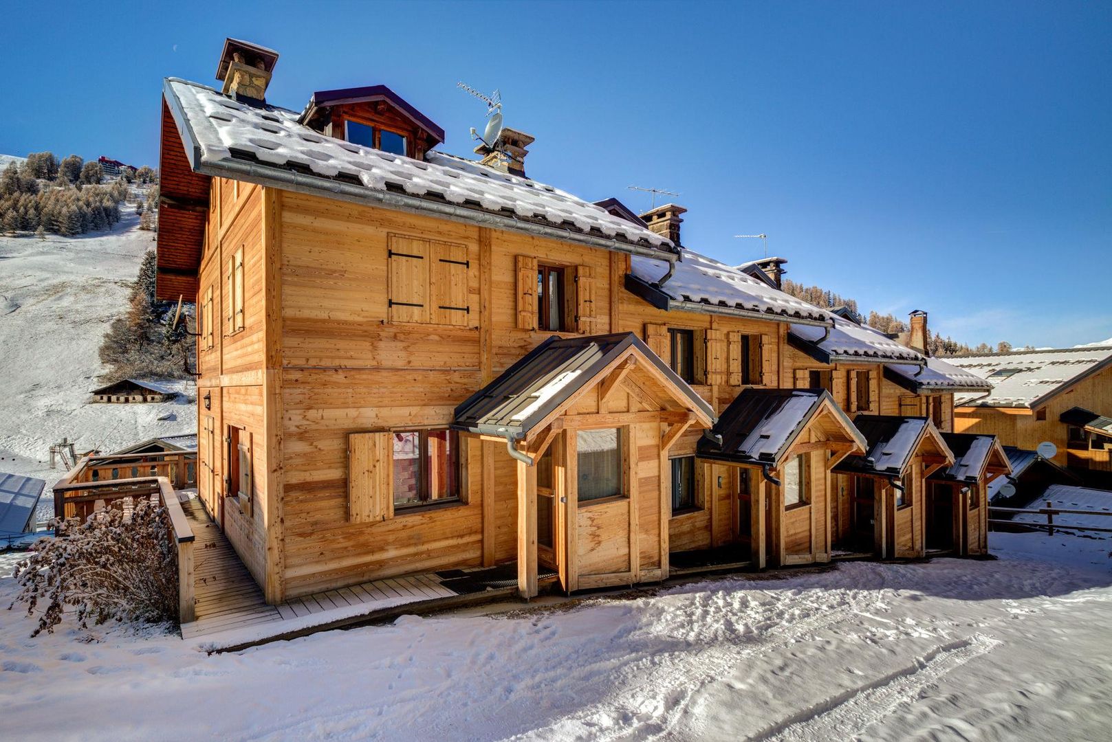Chalet de la Mine - Unterkunft in La-Plagne