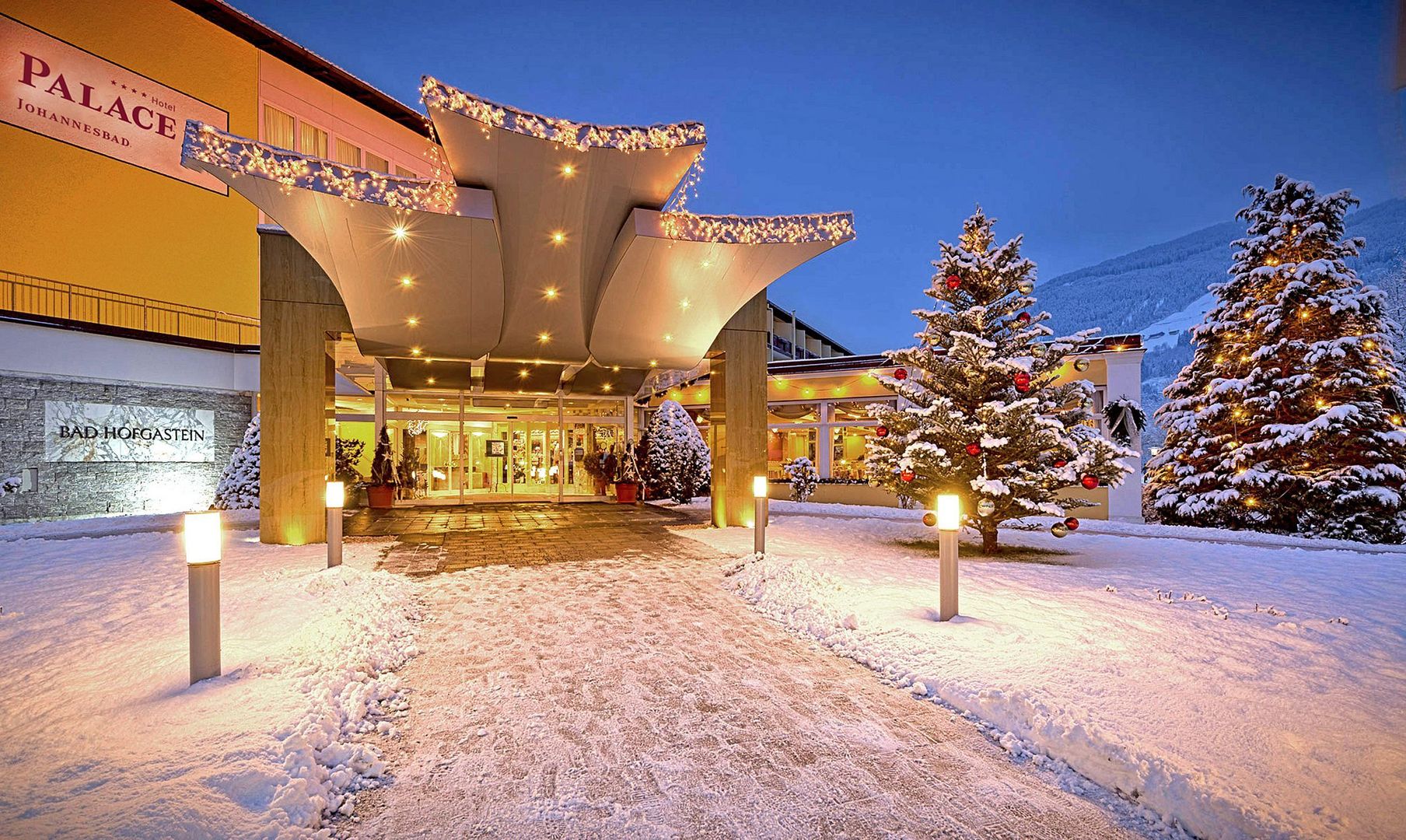 Johannesbad Hotel Palace - Unterkunft in Bad-Gastein-Hofgastein